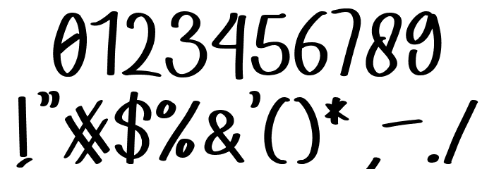 Cute Tuna Font OTHER CHARS