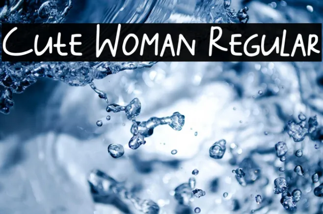 Cute Woman Regular Example 3