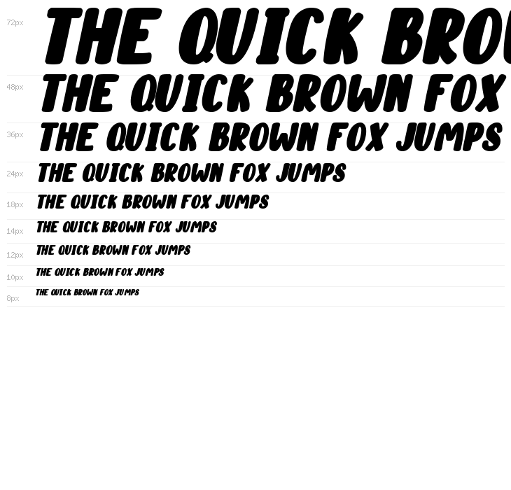 Cute 'n' Cuddly Italic Waterfall