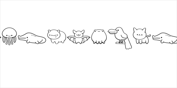 CuteAnimalsDingbat Logo