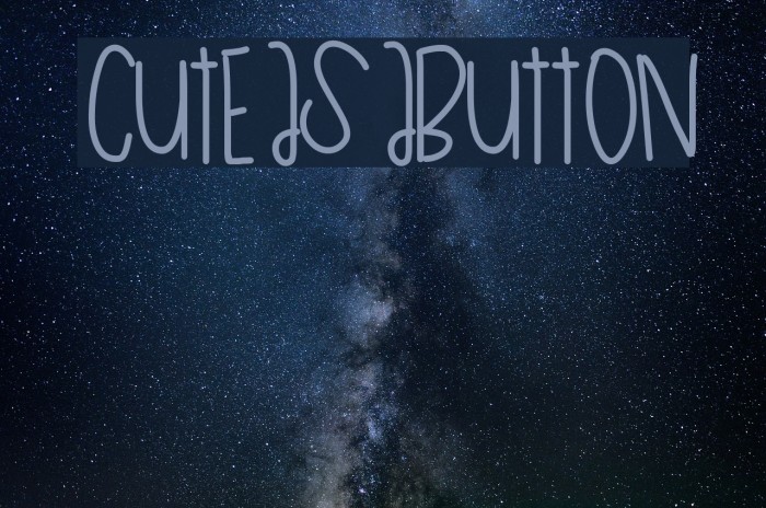 CuteAsAButton Example 1