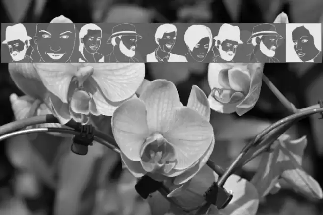 CuteFaces Font examples