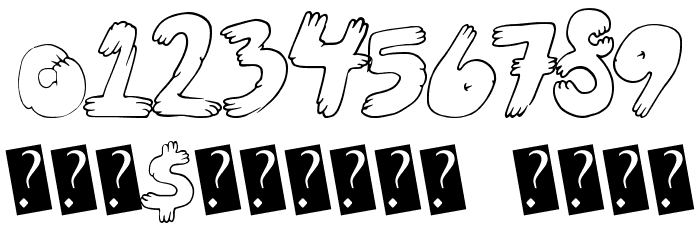 CuteFold Font OTHER CHARS