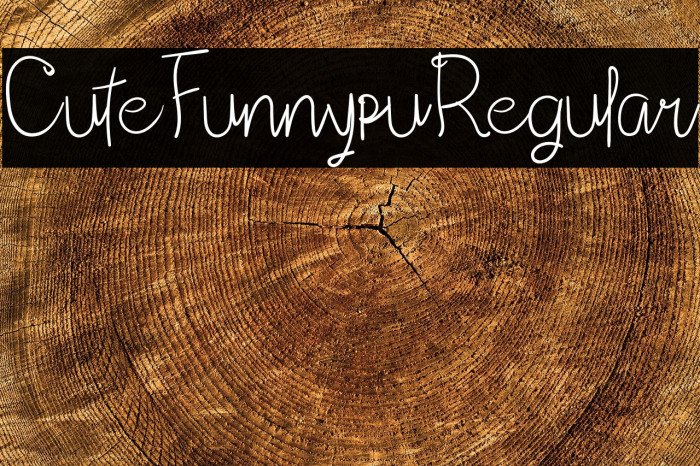 CuteFunnypuRegular Example 2