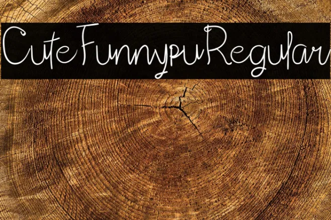 CuteFunnypuRegular Example 2