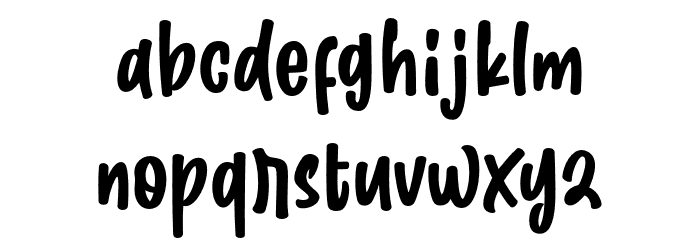 CuteGorilla Font LOWERCASE