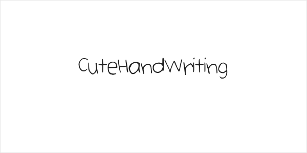 CuteHandWriting Logo