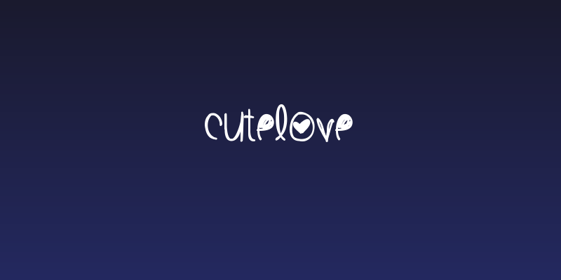 CuteLove Social Header
