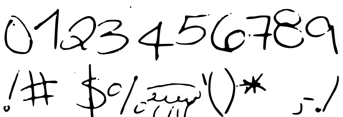 CuteTumblrFont خط محارف أخرى