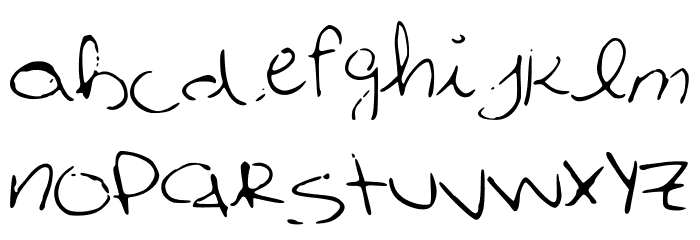 CuteTumblrFont خط أحرف صغيرة