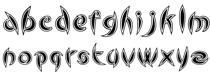 Cute Font LOWERCASE
