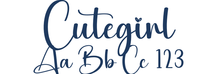 Cutegirl Font Preview