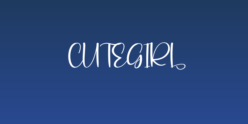 Cutegirl Social Header