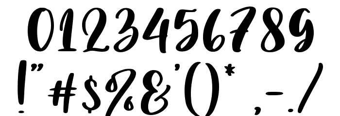Cuteness Persimmon Font OTHER CHARS