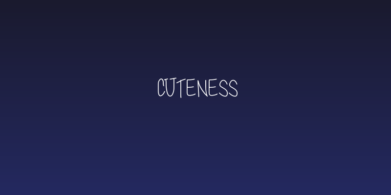 Cuteness Social Header