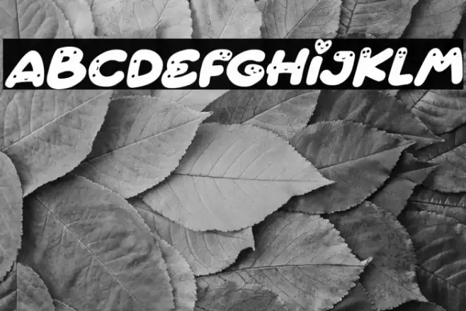 Cutest Things Italic Font examples