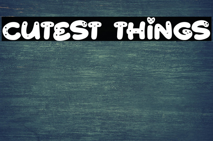 Cutest Things Example 1