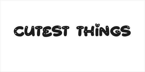Cutest Things Logo