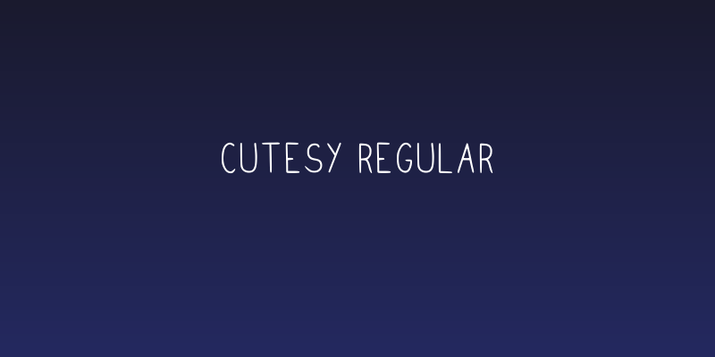 Cutesy Regular Social Header