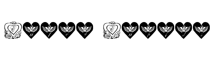 Cutey Cupids  les polices de caractères gratuit tlcharger