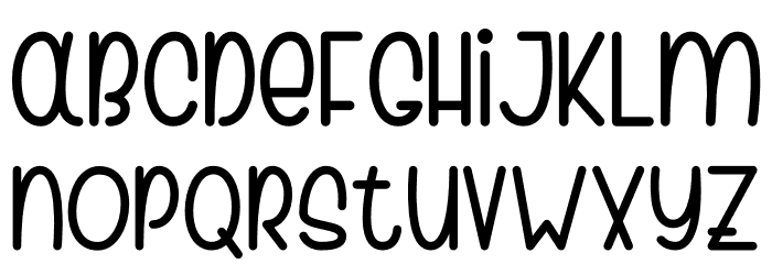 Cutie Baby Font LOWERCASE