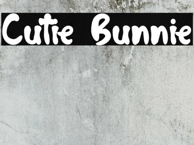 Cutie Bunnie Example 3