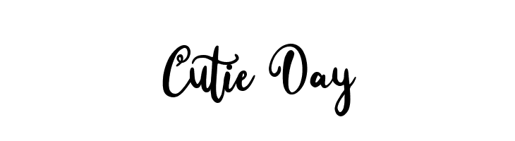 Cutie Day  baixar fontes gratis