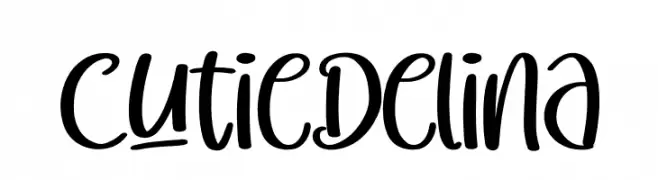 Cutie Delina  Fuentes Gratis Descargar