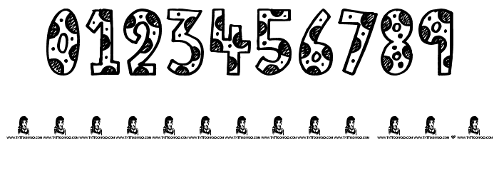 Cutie Pie Font OTHER CHARS