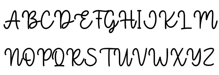 Cutie Reindeer Font UPPERCASE