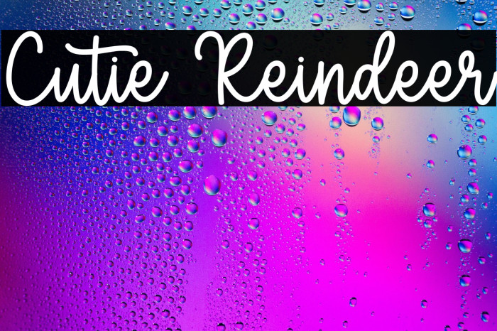 Cutie Reindeer Example 1