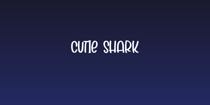 Cutie Shark Social Header