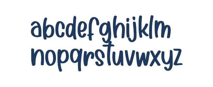 Cutie Shark Lowercase