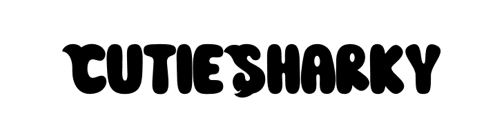 Cutie Sharky  les polices de caractères gratuit tlcharger