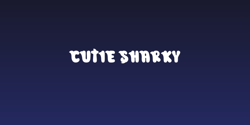 Cutie Sharky Social Header