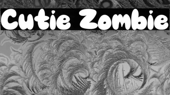 Cutie Zombie Font examples