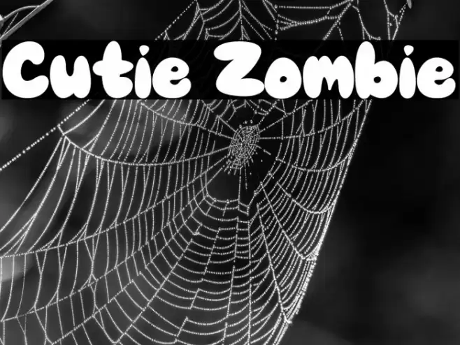 Cutie Zombie Font examples
