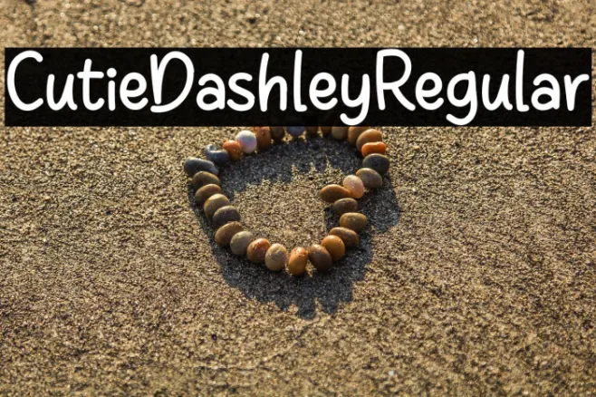 CutieDashleyRegular Example 2