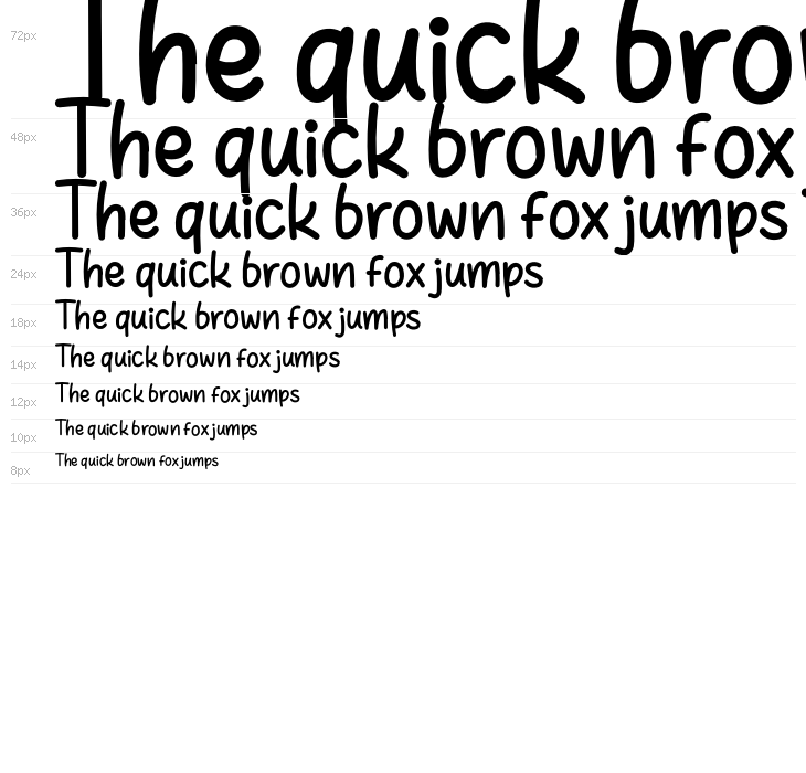 CutieDashleyRegular Waterfall