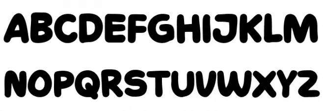 CutieMollyDemo Font Litere mari