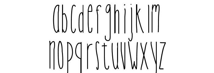 Cutiepie Font LOWERCASE