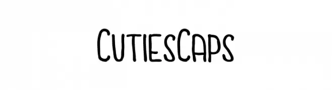Cuties Caps  免费字体下载