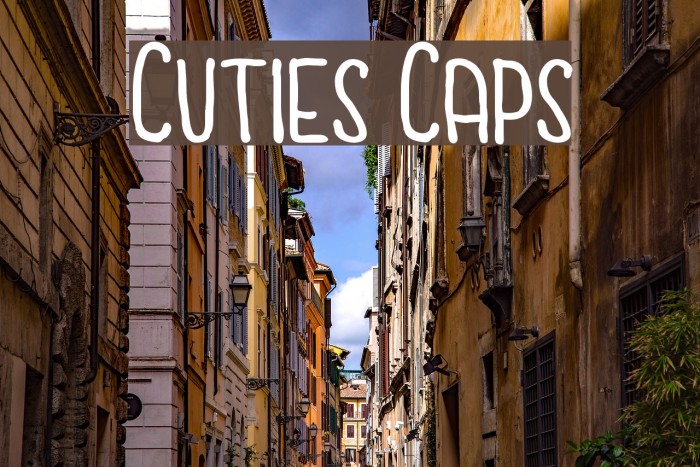 Cuties Caps Example 1
