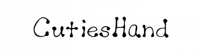 CutiesHand  baixar fontes gratis