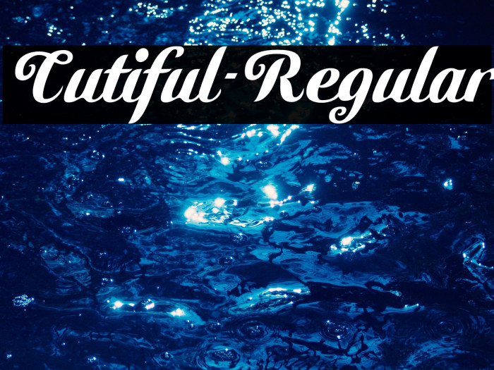 Cutiful-Regular Example 1