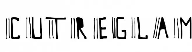 Cutre Glam  Frei Schriftart Herunterladen