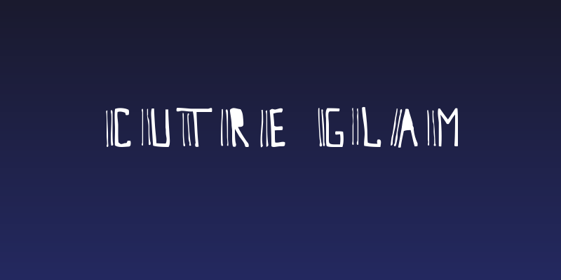 Cutre Glam Social Header
