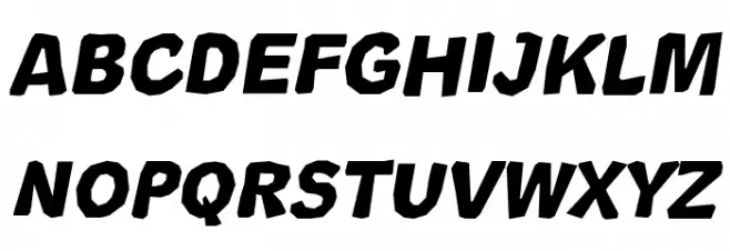 Cutrims Italic Font Litere mari