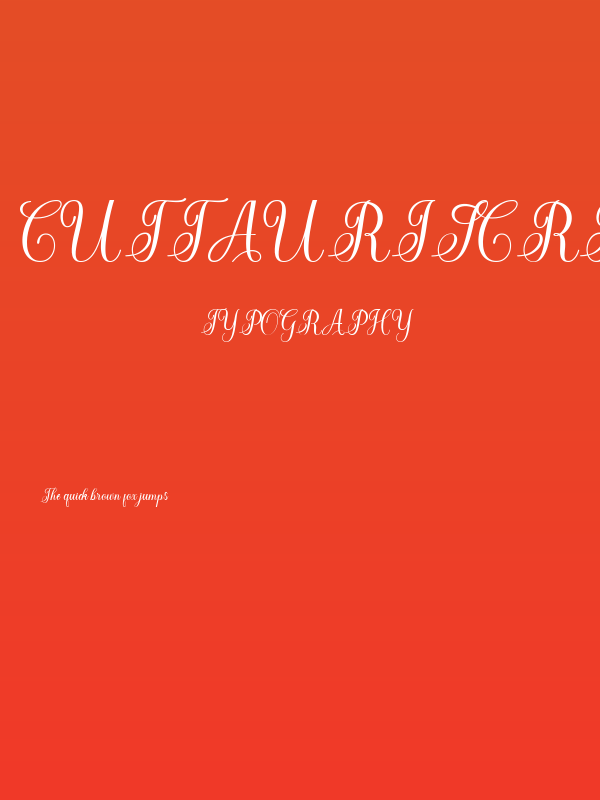 CuttauriScript Poster