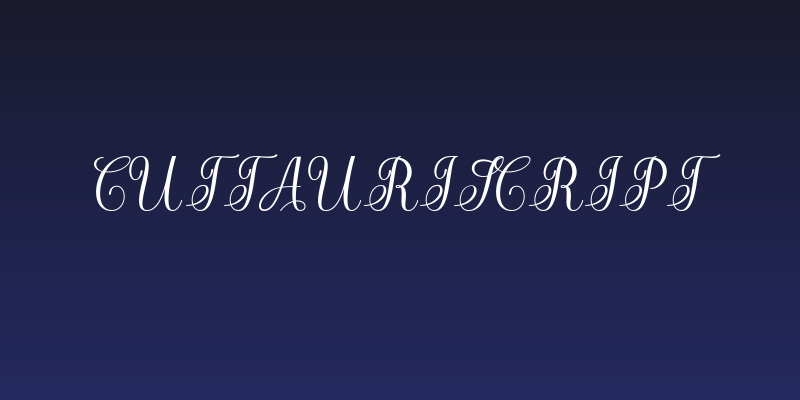 CuttauriScript Social Header
